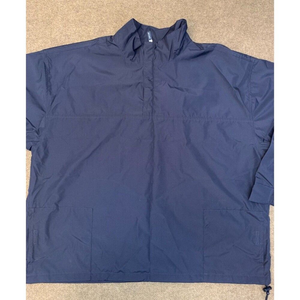 Jantzen Golf Rain Suit Mens XL Pullover Jacket & Pants Navy Blue Windbreaker